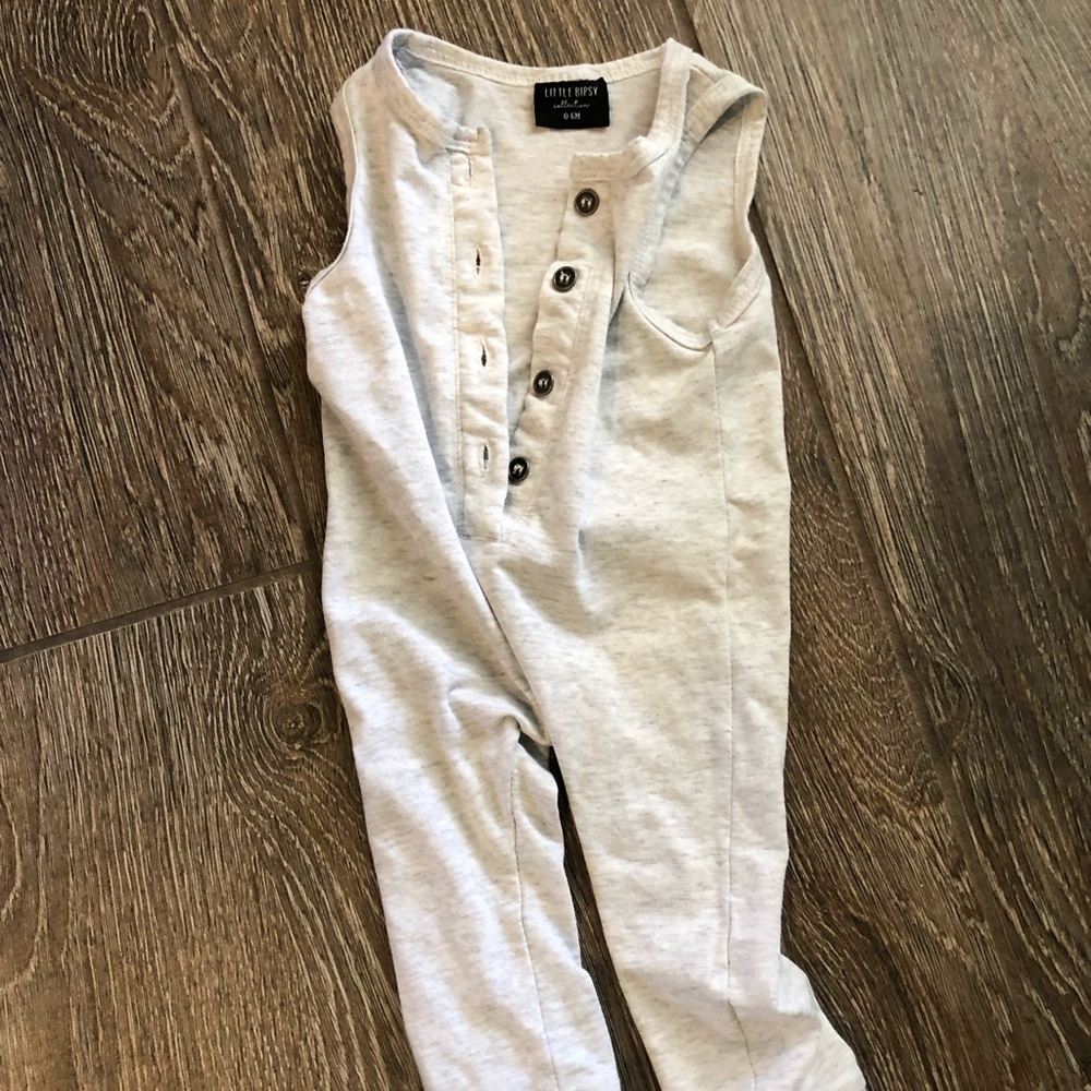 Little Bipsy sleeveless romper